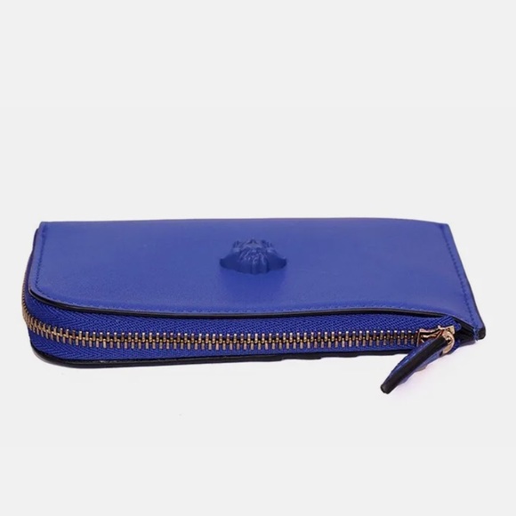 Versace La Medusa leather Zipper/Card holder wallet NEW (AUTHENTIC) - Picture 9 of 16